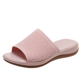 Women's Shoes 2022 Summer Plus Size Wedge Platform Sandals Soft Bottom Beach Muje Ladies Outdoor Light closed toe Flat