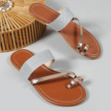 Flip Flops Flat Sandals Fashion Open Toe Outdoor Slippers Casual Beach Women's Shoes Plus Size Zapatos De Mujer