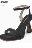 Size 33-40 Women Sandals Real Leather Fashion Platform Super High Heels For Women 2023 Summer Shoes Sexy