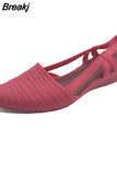 2023 New Women's Shoes Slingbacks Footwear Woman Wedges Sandals Women Slip-on Shoes Ladies Casual Pumps Female