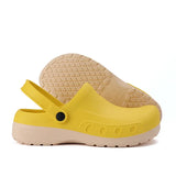 Men Chef Clogs Men Kitchen Shoes EVA Injection Shoes Anti-slip Outsole Comfortable Garden Clogs Waterproof Sandal Big Size