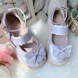 Lolita Shoes Sweet Summer Mary Janes Woman Flats Patchwork Japanese Style 2023 Fashion Cute Party Jk Shoes for