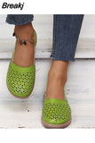 Women Sandals Wedges Orthopedic Hollow Out Ladsies Casuasl Shoes Slip on Vintage Female Sandals Chaussure Femme