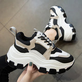 New Women's Shoes Fashion Women Sneakers Women's Vulcanize Shoes Korean Female Platform Thick Sole Casual Lady Shoes