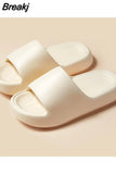 Cloud Soft EVA Slippers Couple Home Outdoor Slipper Summer Beach Unisex Bedroom Shoes Ladies Flip Flops Thick Bottom