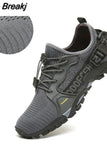 Breathable Hiking Shoes Large Size Men Casual Sneakers Outdoor Trail Trekking Mountain Climbing Sports Shoes For Man