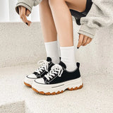 Chunky Platform Shoes for Women 2023 Spring Casual Sneaker Luxury Designer Shoes Girls Flats Sports Thick Bottom