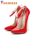 2023 16Cm Heels Women Sexy Pumps Shoes Super High Heels Point Toe Pumps Shoes Popular Super High Heels Pumps