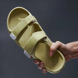 Men Slippers Trend Male Summer New Outdoor Beach Casual Soft Sole Sandals Fashion Women Indoor Home Couple Non-slip