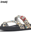2023 New Outside Cork Slipper Flip Flops Summer Women Mixed Color Casual Beach Non-slip Slides