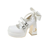 High Heels Women Shoes Thick Heels 2023 Spring New Bridesmaid Shoes Square Toe Thick Sole Shoes Platform