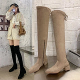 Over-the-Knee High Boots Woman Boots2022 New Winter Women Shoes Pumps Suede Designer Motorcycle Chelsea BootsMartin