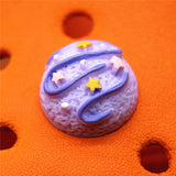 Arrival 1Pcs Multiple Colour Ice Cream Cake Resin Shoe Accessories Shoe Charms Decoration fit Croc Jibz Wristbands Kids