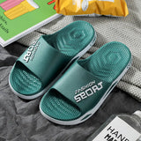 Men's Summer Slippers Outdoor Non-Slip Thicken EVA Beach Flip Flops for Men Home Bathroom Comfortable Sandals and