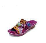 Summer Wedges Sandals Platform Shoes Fashion Unique Open Toe Women Sandals Soft Comfortable Walking Shoes for