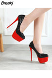High Heels 2023 New Women's Shoes Spring and Autumn Shallow Mouth Women's Shoes Plus Size Shoes Sexy Fashion Party