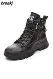 Flats Woman Sneakers Women's Shoes Ladies Casual Breathable Female Ankle boots Lace Up Woman Comfort High Top Shoes