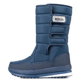 Men's Boots -40° Warm Mid-calf Snow Boots Men Winter Shoes Thicken Plush Comfort Non-slip Platform Booties Plus Size Man