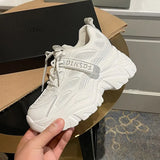 Size 33-39 Women Sneakers 2023 Fashion Platform High Heels Shoes For Woman Spring Casual Daily Lady Street