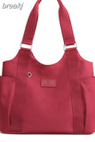 Capacity New Travel Handbags Designers Women's Shoulder Bag Nylon Waterproof Fitness Totes Female Top-handle Shopping