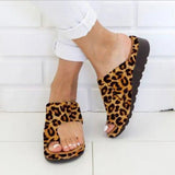 Flops Slippers Women Low Heel Cross-Border Woman Shoes Casual Flip Flop Sandals Leisure Vacation Beach Slippers Plus
