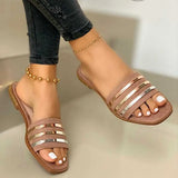 Ebay Sandals 2023 New Flat Plus Size Outdoor Slipper