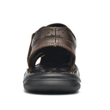 Quality Classic Men Sandals Summer Outdoor Walking Men Sneakers Breathable Men Sandals Genuine Leather Casual Shoes
