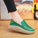 Casual Slip-on Round Toe Loafer Women 2023 Spring and Autumn New Comfortable Soft-soled Not Tired Feet Women's