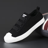 Breakj The Autumn Of 2025, The New Men's Shoes Flat-Soled Permeable Board Shoes Korean Version Of The Trend Tied With Canvas Shoes Round-Headed Casual