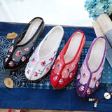 Breakj Mesh Shoes Embroidered Sandals Cloth Shoes Women Summer Fashion Mesh Embroidered Women Sandals