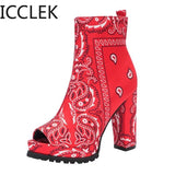Elegant Super High Heels Ladies Summer Shoes Wholesale Concise Woman Party Ankle Ladylike Fish Mouth
