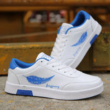 sports and leisure board shoes, low top and shallow mouth, casual small white shoes, lace up, men's fashion sports