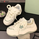 Casual Platform Sneakers Women's Sports Shoes Chunky Vintage Tennis Female Flats Kawaii Vulcanize Harajuku Footwear