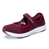 Breakj 2023 New Old Shoes Light Casual Shoes Comfortable Walking Women's Shoes Magic Sticker Mom Shoes 35-42
