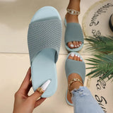Women's Shoes Summer 2022 Plus Size Wedge Platform Sandals Soft Bottom Beach Muje Ladies Outdoor Light closed toe Flat