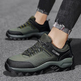 New Men's Sports Shoes Casual Leather Footwear Winter Sneakers Waterproof Lace Up Comfortable Men's Outdoor Walking