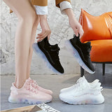 New Women's Breathable Mesh Sports Shoes Fashion Female Autumn Outdoor Running Sneakers Lightweight Casual Tennis