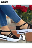 for Women 2023 Hot Sale Women's Vulcanize Shoes Summer New Casual Breathable Sport Shoes Platform Non Slip Women