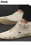Boots for Men 2023 New In High Top Shoes Sneakers Luxury Aliexpress Shoes Man Motorcycle Footwear Casual Ankle