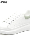 Women Causal Shoes Pring Brand Spring Designer Wedges White Sneakers Platform Tenis Feminino Trainers Female