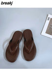 Brand Slippers Summer Shoes Women Flat Casual Slides Leisure Sandal Female Beach Flip Flops Green Slipper Sandales