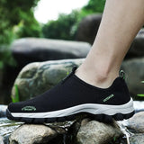 New Men Summer Comfortable Casual Shoes Slip-on Mesh Flats Trainers Sneakers Water Loafers Size