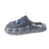 Bow Tie Wool Slippers Lovers Wear The New Korean Version Of Thick-Soled Household Cotton Slippers In Autumn And
