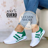 Size Casual Shoes For Women's New Round Head, Thick Sole, Flat-Soled Viscose Women's Single Shoes