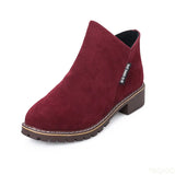 Shoes Women Fashion Thick Sole Ankle Boots Comfortable Plus Size Snow Boots for Women Female Platform Boots Botas De