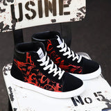 2023 New Men Casual Shoes High Top Sneakers Men Vulcanized Shoes Platform Sneakers Quality Mens Sneakers