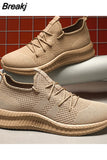 Men's Summer Sneakers 2023 New Casual Shoes Outdoor Light Mesh Flat Comfortable Sports Vulcanized Shoes Breathable