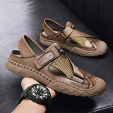 Men Sandals Non-slip Summer High Quality Outdoor Beach Slippers fashion Casual Shoes Cheap Men's shoes Water Shoes