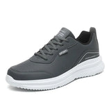 Leather Waterproof Casual Fashion Sports Shoes for Men Lightweight Comfortable Outdoor Anti-skid Shoes Tenis Para