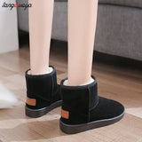 Women Boots Fashion Waterproof Snow Boots For Winter Shoes Women Casual Lightweight Ankle Botas Mujer Warm Winter Boots